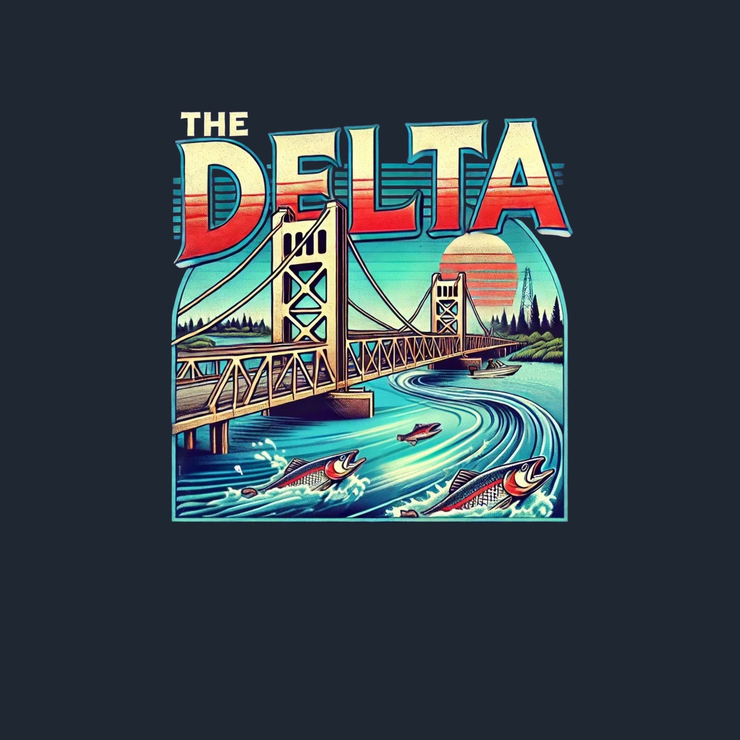 The Delta Throwback - Unisex classic tee