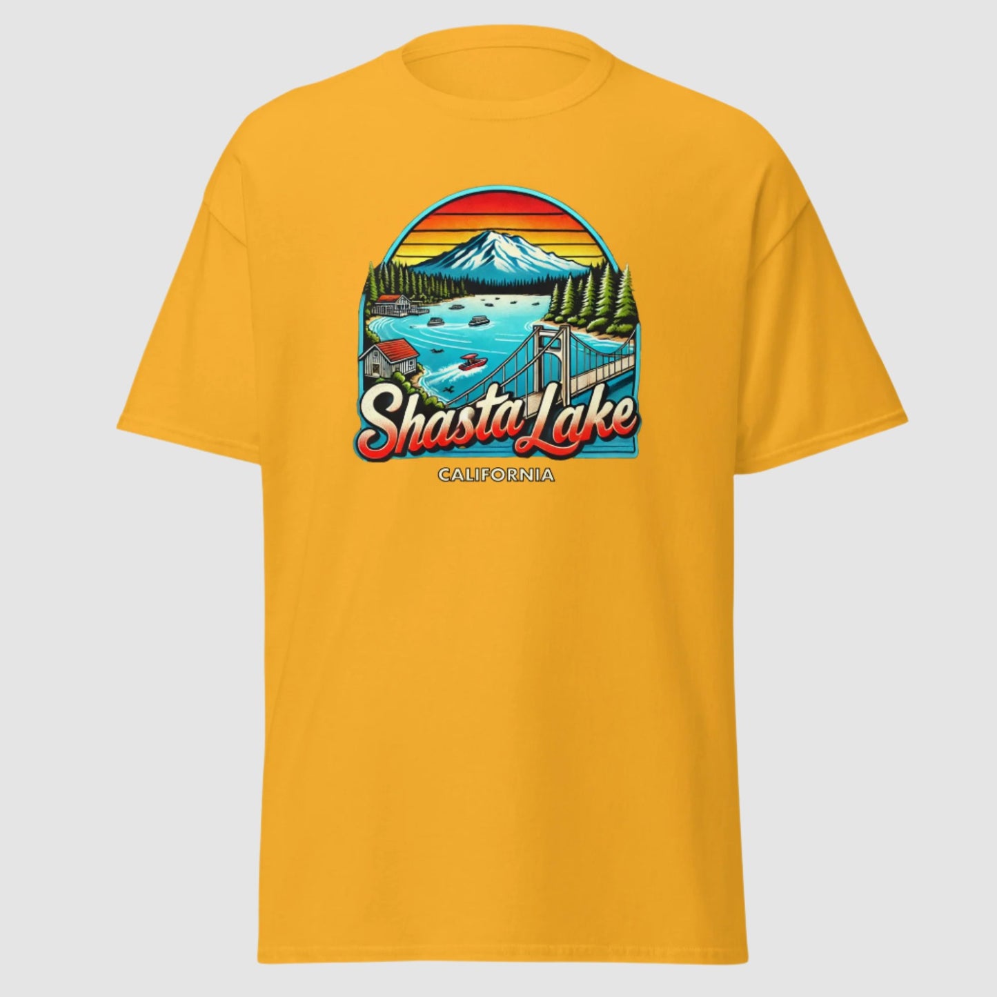 Shasta Lake Throwback - Unisex classic tee