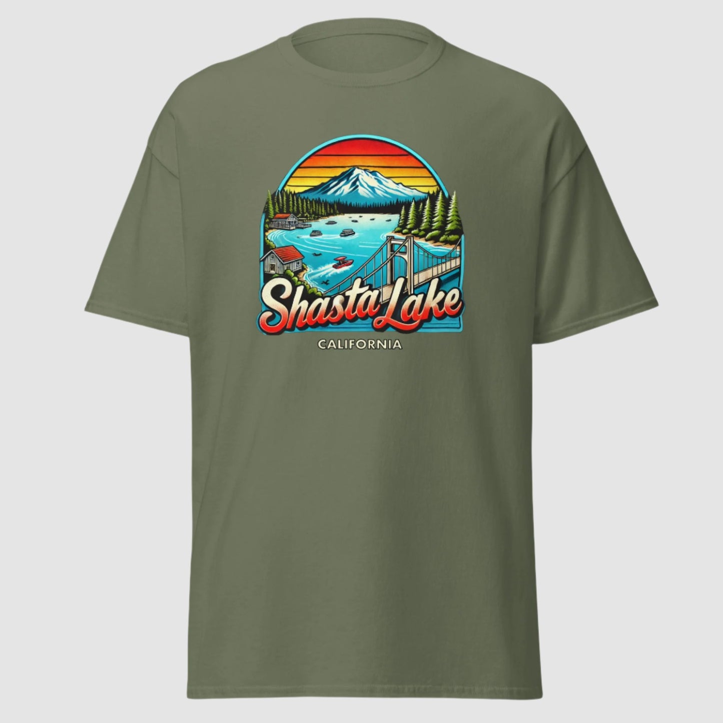 Shasta Lake Throwback - Unisex classic tee