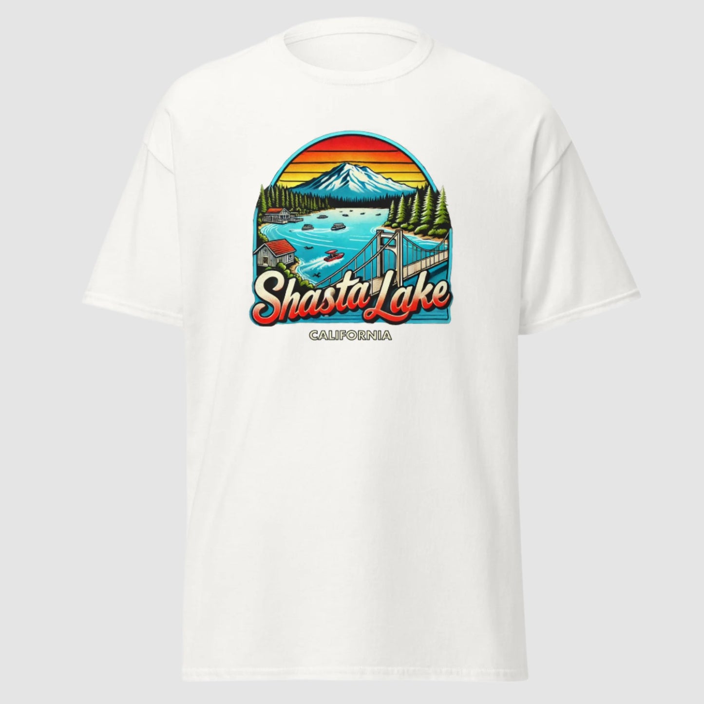 Shasta Lake Throwback - Unisex classic tee