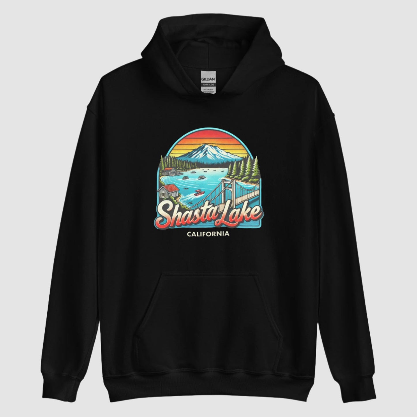 Shasta Lake Throwback - Unisex Hoodie