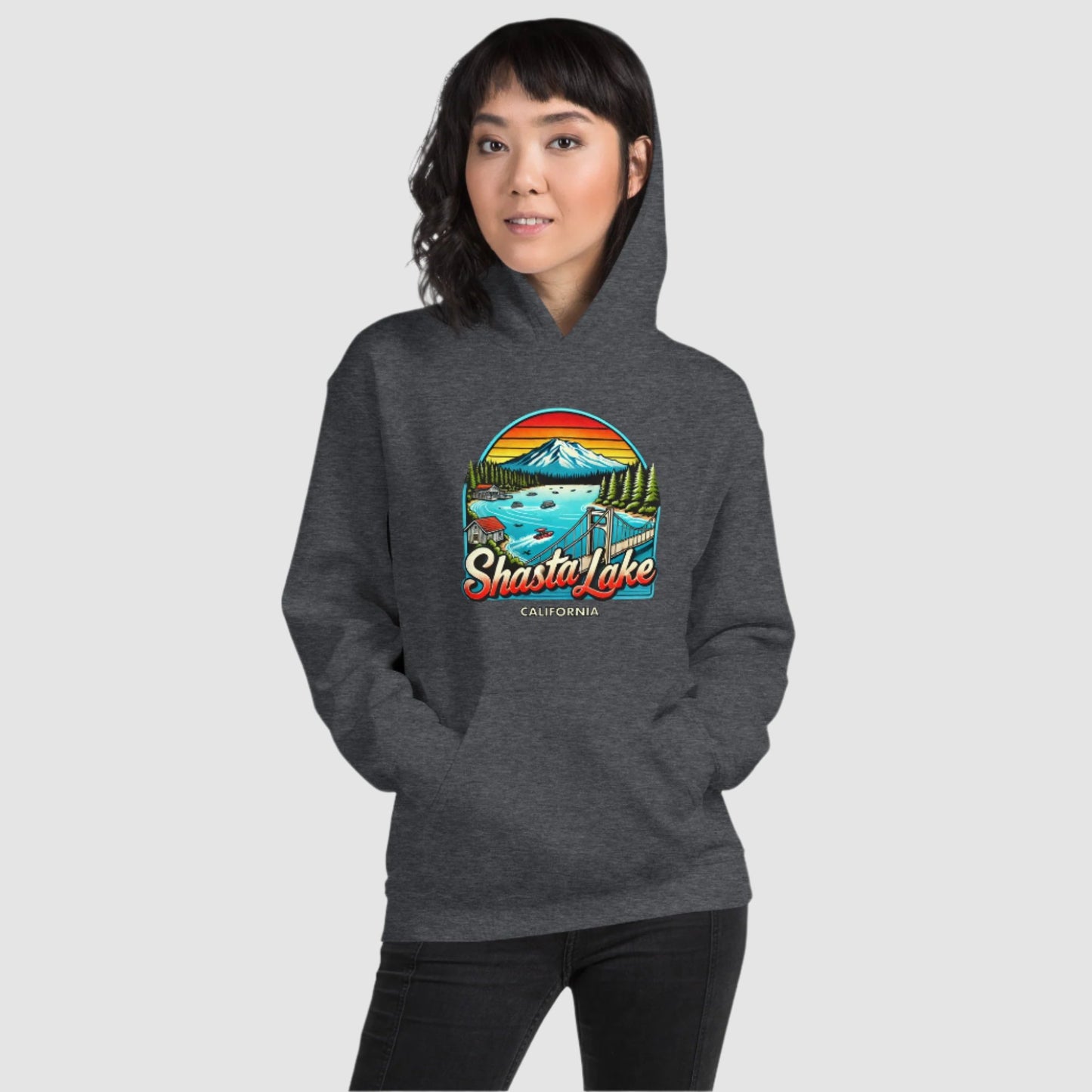 Shasta Lake Throwback - Unisex Hoodie