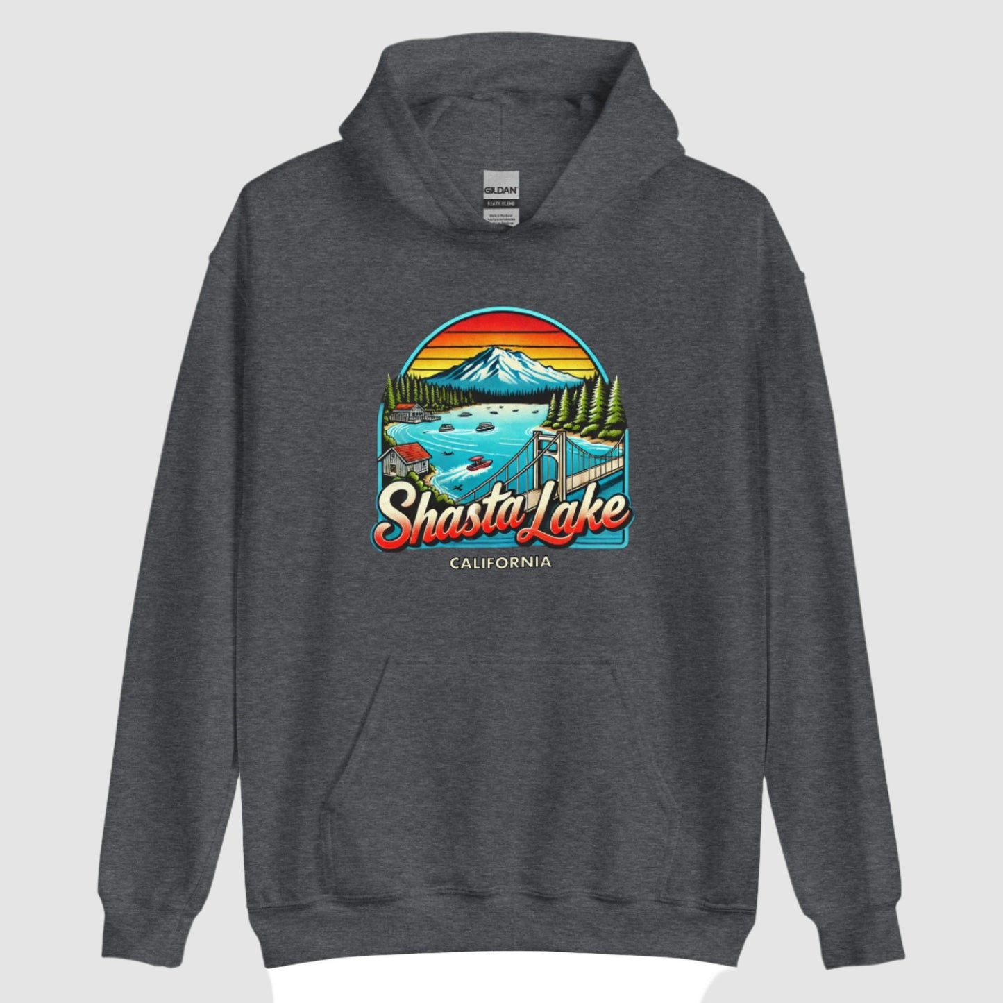 Shasta Lake Throwback - Unisex Hoodie