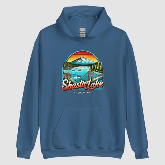 Shasta Lake Throwback - Unisex Hoodie